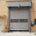 Villa Garage Wood Grain Rigid Ri rigide Porte rapide